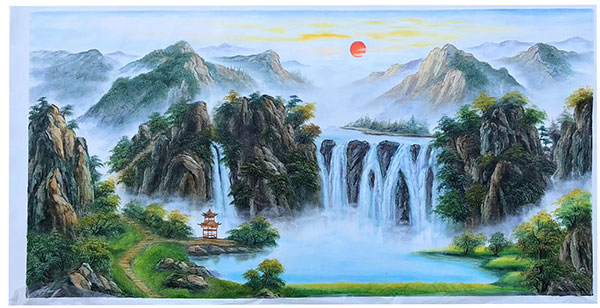 Landscape for Jahrriesnge waterfall-lpg1842 Landscape Jahrriesnge for waterfall-lpg1842