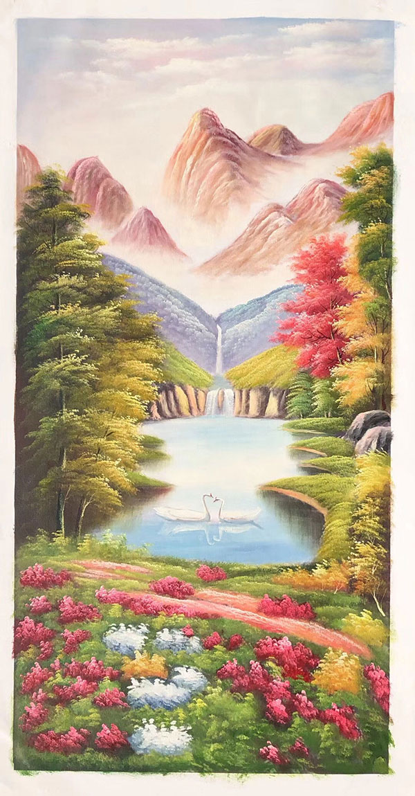 Landscape for Jahrriesnge swans-lpg1860 Landscape Jahrriesnge for swans-lpg1860