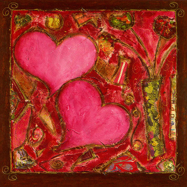 Abstract for Jahrriesnge hearts-vase-lpg2027  Abstract Jahrriesnge  for hearts-vase-lpg2027