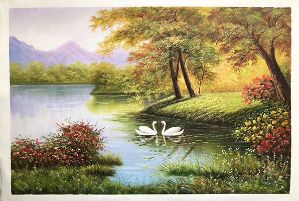 Landscape for JAHRRIESNGE swans lpg2468 Landscape JAHRRIESNGE for swans lpg2468