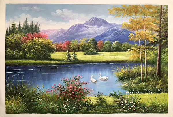 Landscape for JAHRRIESNGE swans lpg2471 Landscape JAHRRIESNGE for swans lpg2471